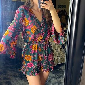 Everly | Floral romper